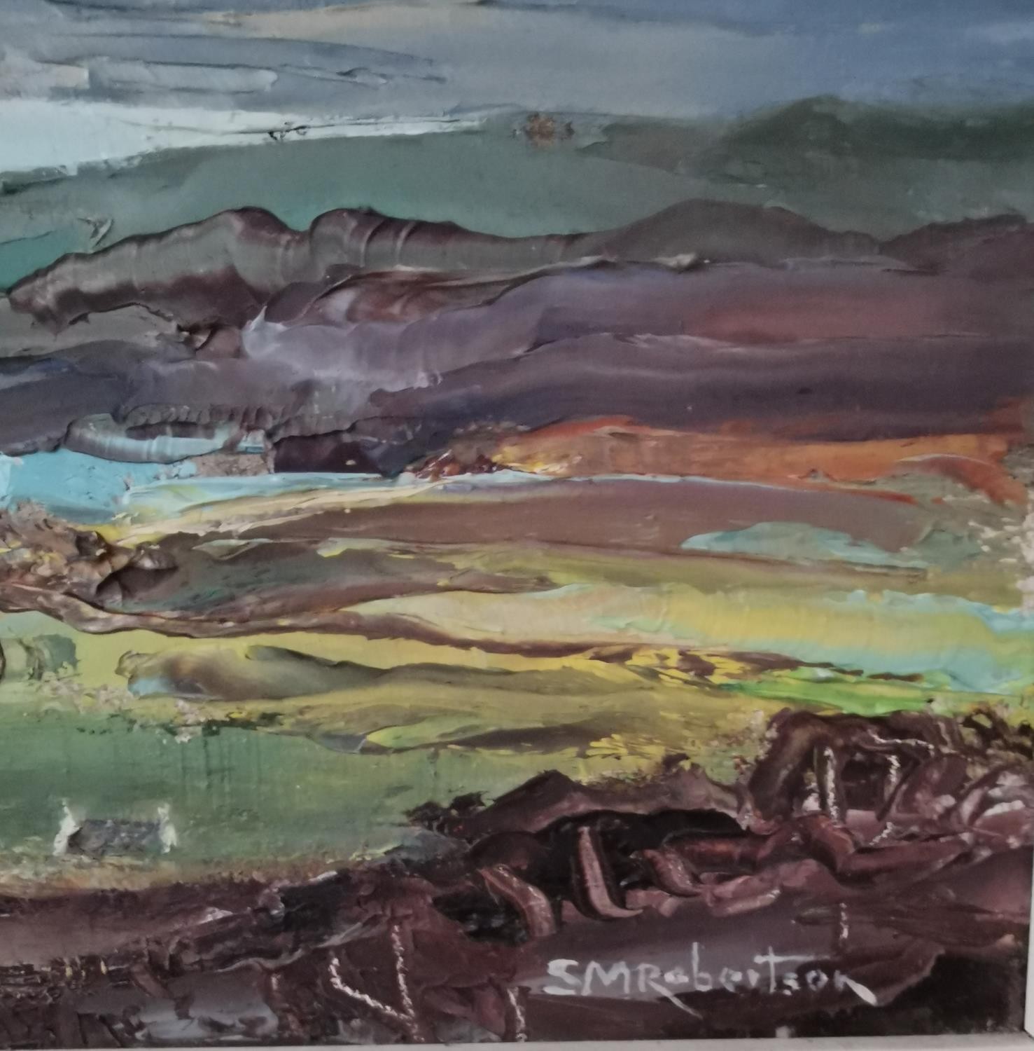 Sheila McLeod Robertson, British (1927 - 2020), oil on board, 'Drambuie, Wester Ross', signed and - Image 7 of 10