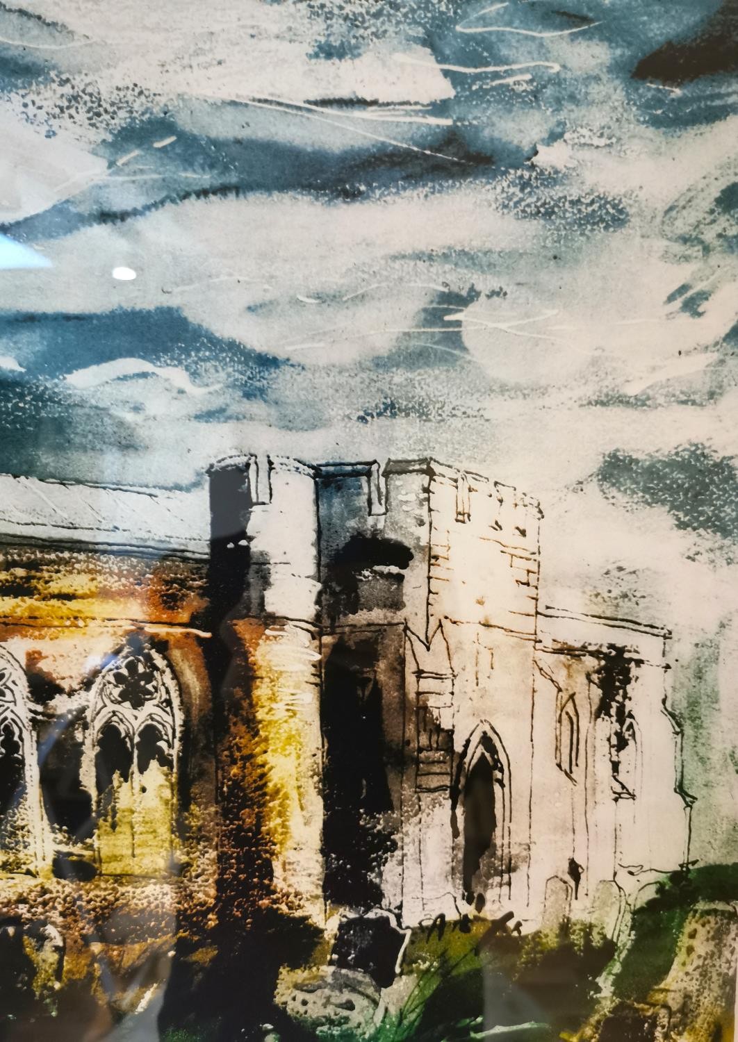 John Piper, British (1903 - 1992), signed limited edition etching with aquatint, 'Ivychurch, - Image 5 of 8