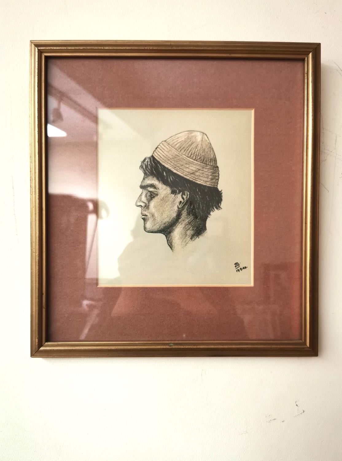 J. Bowen, artists proof lithograph of 'The boy in the red hat', from a series of drawings done while - Image 2 of 7