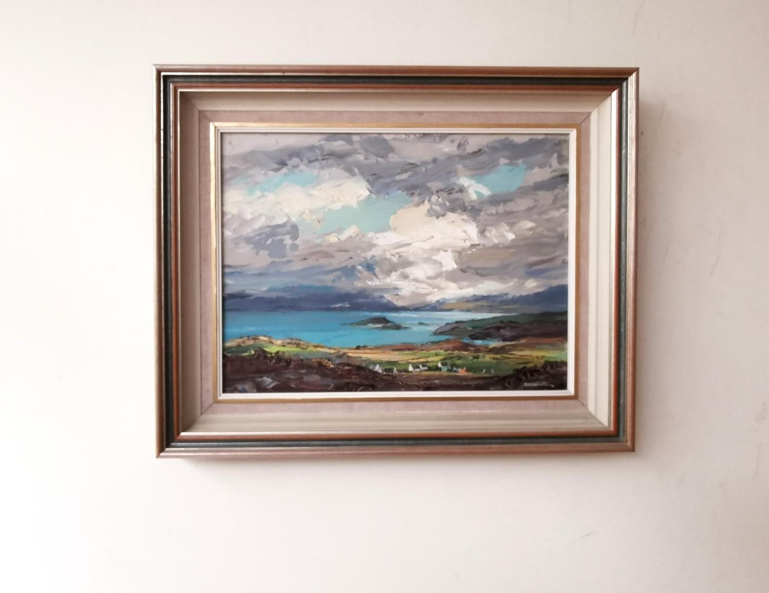 Sheila McLeod Robertson, British (1927 - 2020), oil on board, 'Drambuie, Wester Ross', signed and - Image 3 of 10