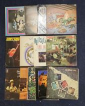 A collection of Rock albums from the mid 70s including Steve Harley, Jimmy Page and Nasty Pop. (13)