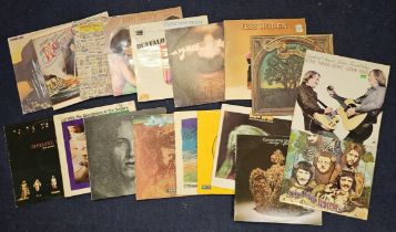 A collection of Rock and Prog albums. Including records by Jeff Wayne, Raymond Froggat, Steeleye