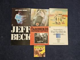 Jeff Beck and related Albums and a Yardbirds Single. (6x 12" + 1x 7")