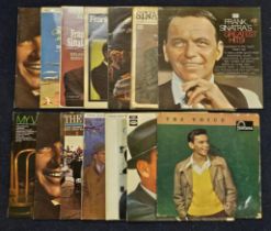 Frank Sinatra LPs covering the range of his career. (14)