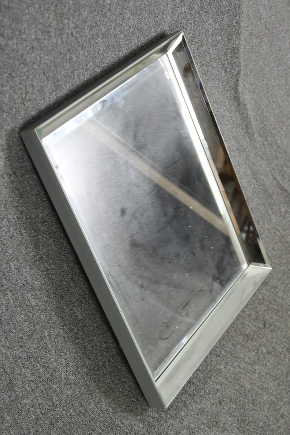 A modern Venetian style wall mirror. H.65 W.53cm. - Image 2 of 5