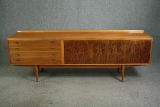 Robert Heritage for Archie Shine, a mid 20th century teak and rosewood 'Hamilton' sideboard. H.79