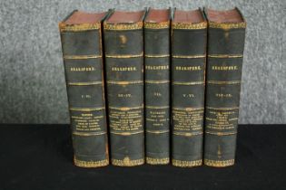 The Complete Works of W. Shakspere (William Shakespeare). Published by Baudrys European Library,