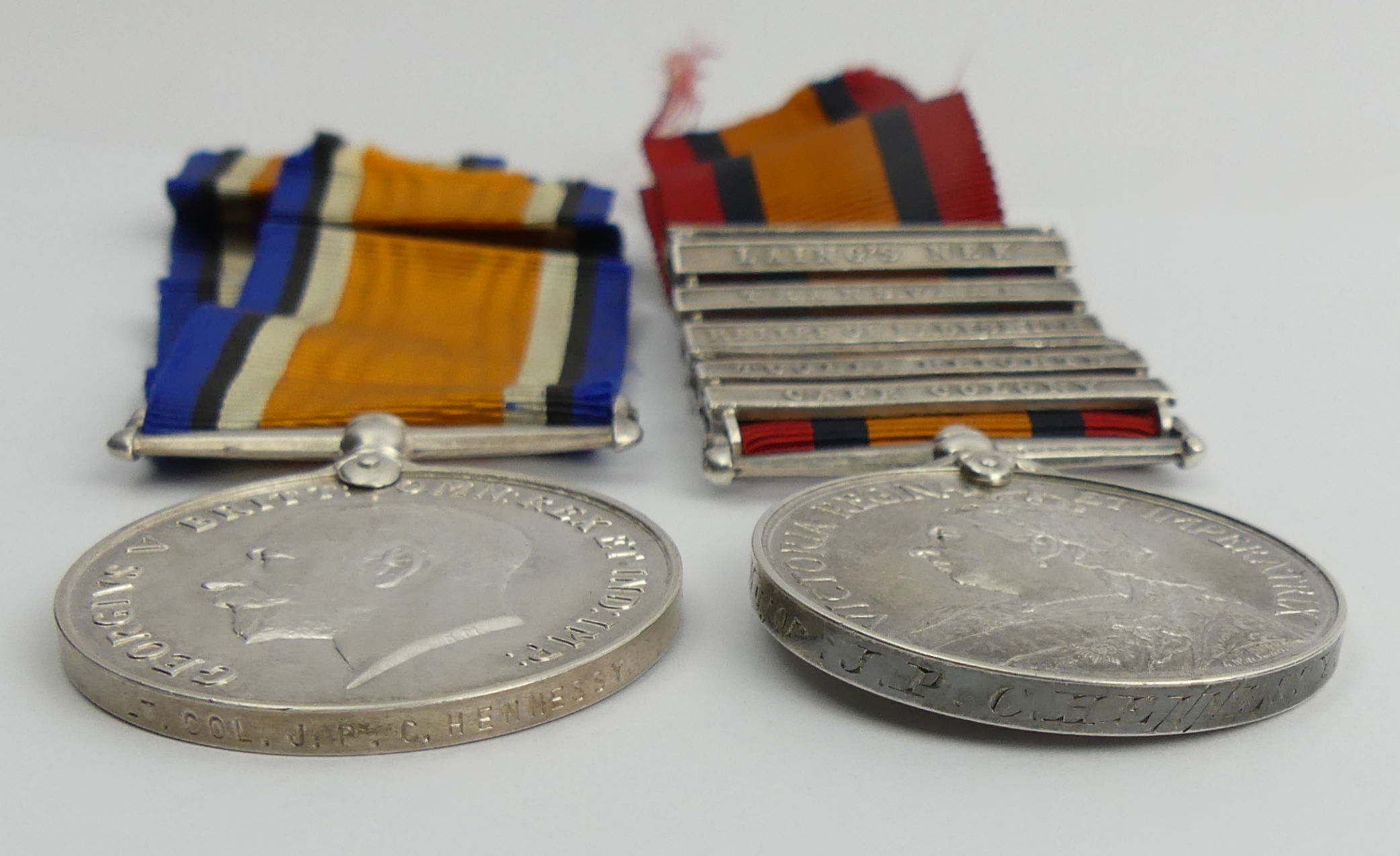 A family of medals starting with The South Africa Campaign to Major J. P. C. Hennessy I. S. C. - Image 3 of 5