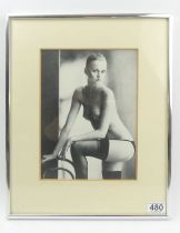1980's John Swannell framed and glazed print 'Saturday Morning' Ltd Edition No 32/100, 33.5cm x