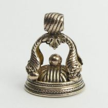 Victorian Intaglio fob seal, 14.3 grams, 32.3mm x 26mm.