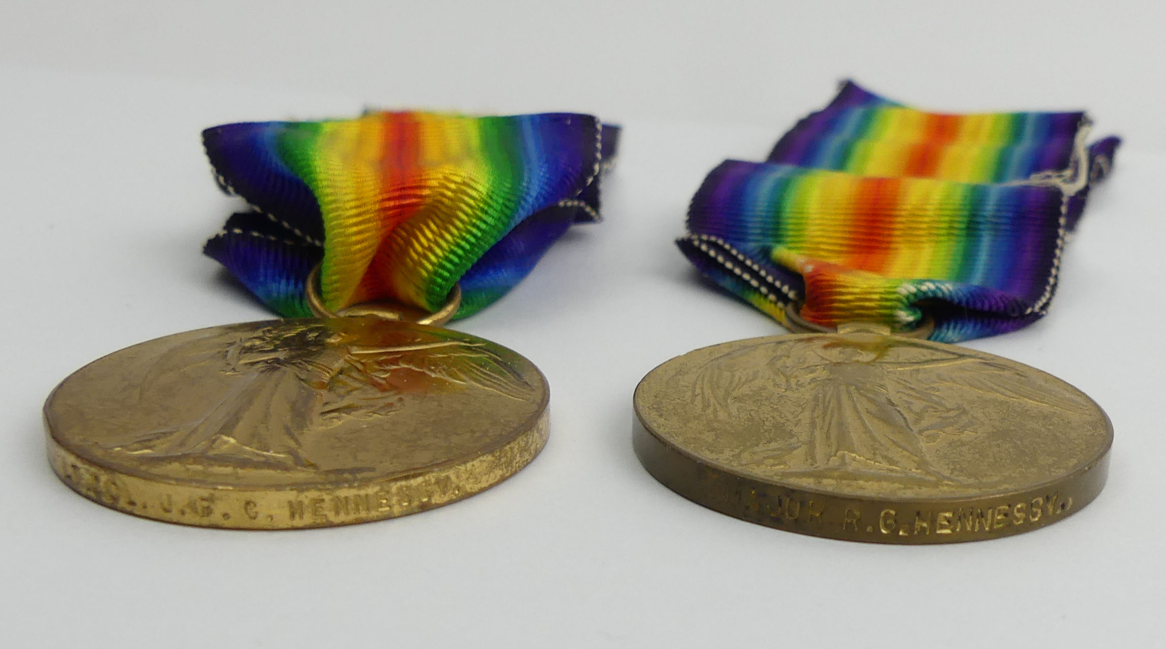 A family of medals starting with The South Africa Campaign to Major J. P. C. Hennessy I. S. C. - Image 4 of 5