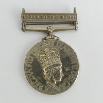 Gulf war medal to Mr C.R.A Hirst B.A.E.