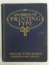 'Specimens of Printing Type' by Miller & Richard, 1923.