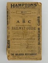 Hamptons 'The ABC Alphabetical Railway Guide' No 931, May 1931.