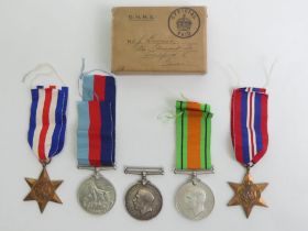World War I medal to Private 1126 J. Goodwin E. York and a Second World War medal group mot Mr J