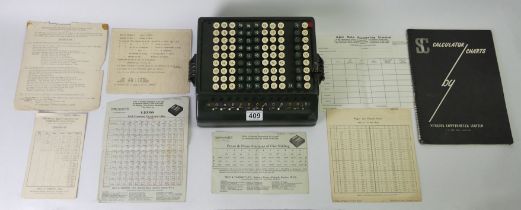 A London & Co comptameter with the original paperwork.