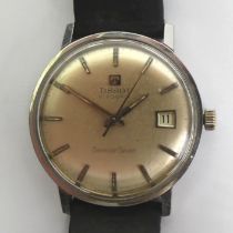 Gents Seastar seven visodate manual wind watch. 36.3 wide inc. the button. Condition report: In
