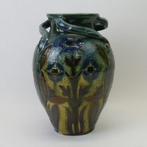 A James Dewdney Brannam pottery vase for Liberty & co. circa 1900.