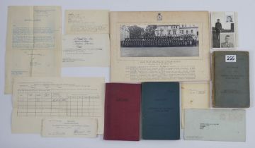 Squadron Leader J.P.G Dow R.A.F flight log books from 1943 onwards, photos and letters from the M.