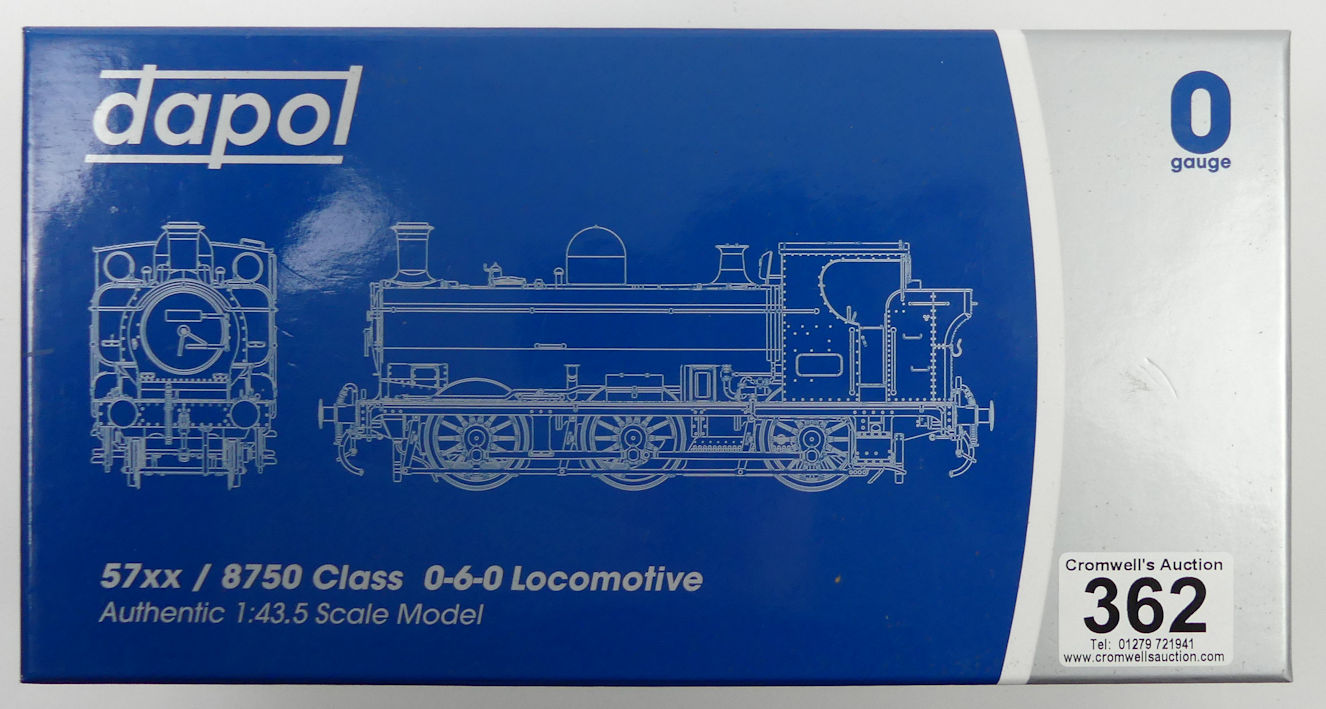 A boxed Dapol 0 gauge 57xx/8750 class 0-6-0 locomotive 1:43 scale model, Pannier L94 London - Image 3 of 3