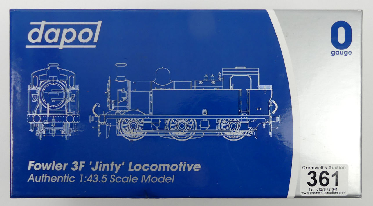 A boxed Dapol 0 gauge Fowler 3F 'Jinty' locomotive 1:43.5 scale model, 0-6-0 BR 47383 club special - Image 3 of 3