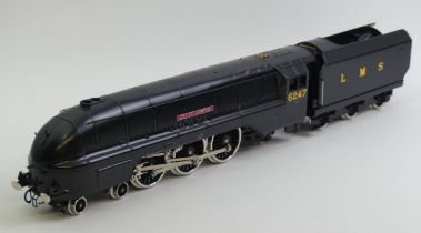 Ace trains 0 gauge 4-6-2 Coronation Pacific locomotive and tender, 'City of Liverpool' 6247.