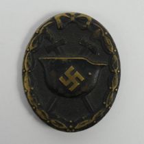 German badge service wound badge - unknown age, 43mm x 36mm.