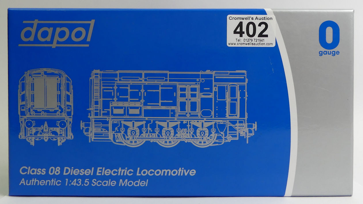 0 gauge Dapol, 7D -008-004 class 08 13240 BR Black early crest diesel electric locomotive, 1:43.5 - Bild 3 aus 3