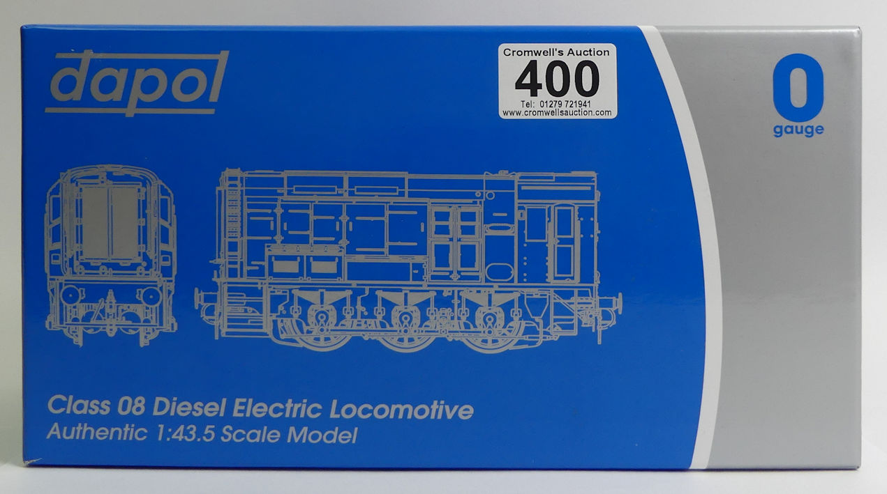 0 gauge Dapol, 7D-008-000 D3043 BR green, late crest no wing panels, diesel electric locomotive. - Bild 3 aus 3