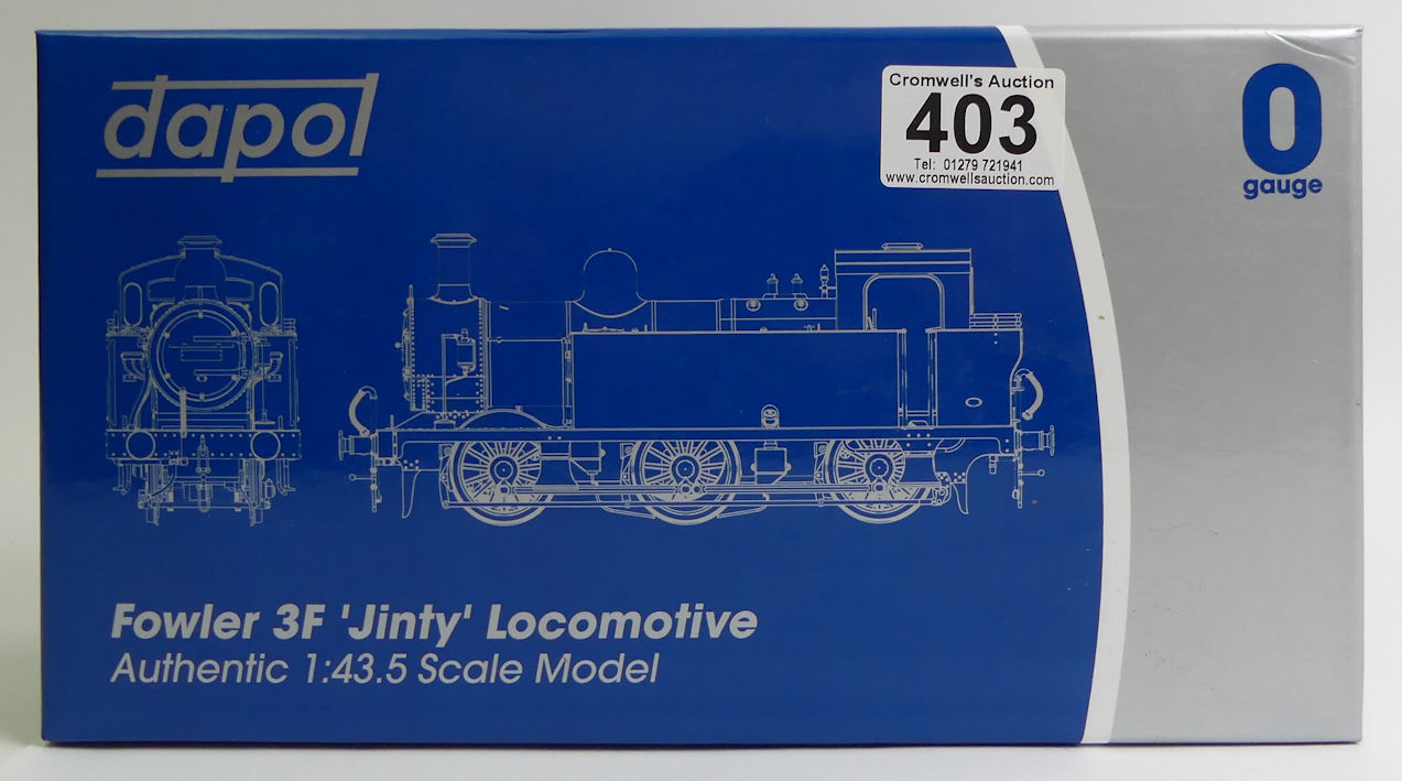 0 gauge Dapol 7S - 026-005 Jinty 3F 0-6-0 47501 BR Fowler 3F locomotive 1:43.5 scale model. - Bild 3 aus 3