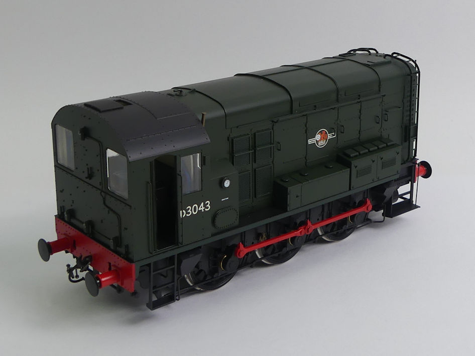 0 gauge Dapol, 7D-008-000 D3043 BR green, late crest no wing panels, diesel electric locomotive. - Bild 2 aus 3