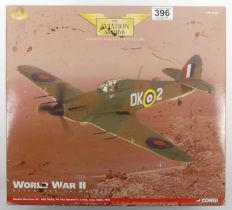 A boxed Corgi diecast Aviation Archive AA35502 Hawker Hurricane III-C AOC Malta, 1:32 scale (