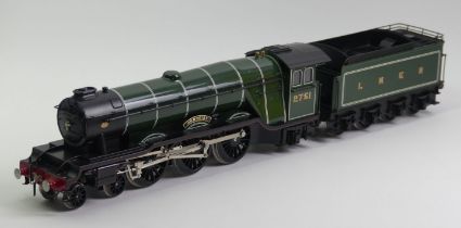 0 gauge Bassett-Lowke A3 Pacific class locomotive 2751 Humorist, Limited Release locomotive, boxed