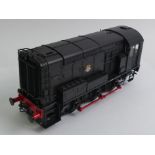 0 gauge Dapol 7D -008-004U class 08 BR black early un-numbered diesel electric locomotive, 1:43.5