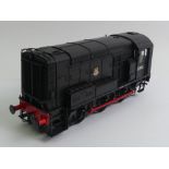 0 gauge Dapol, 7D -008-004 class 08 13240 BR Black early crest diesel electric locomotive, 1:43.5