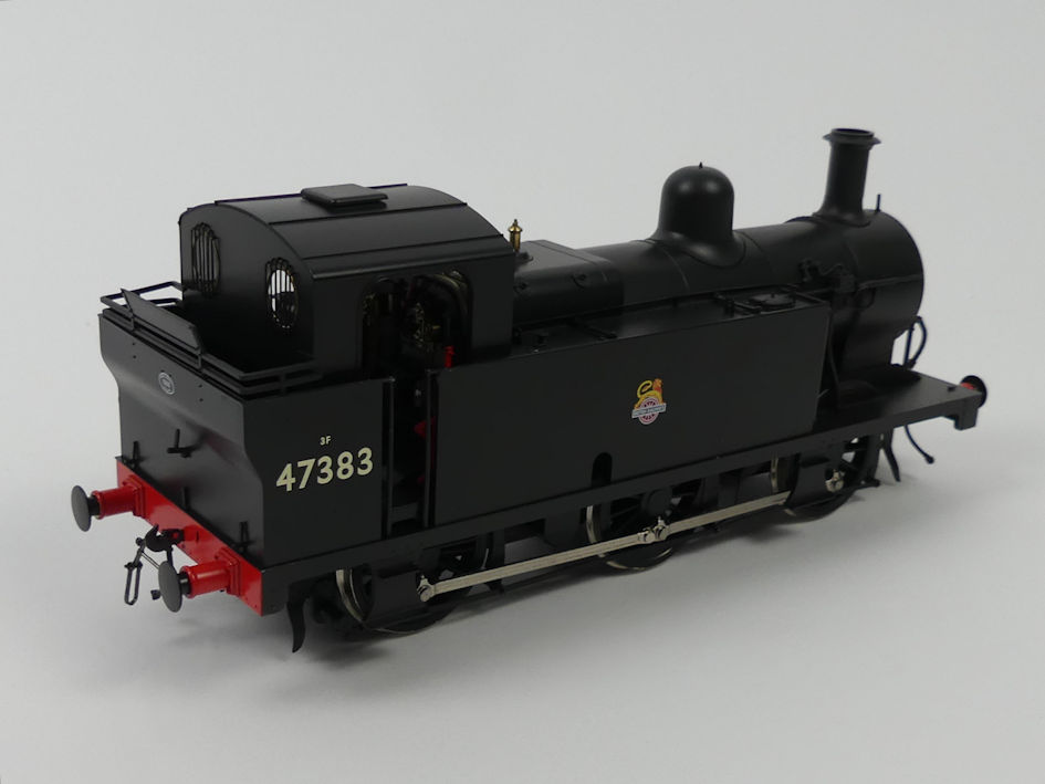 A boxed Dapol 0 gauge Fowler 3F 'Jinty' locomotive 1:43.5 scale model, 0-6-0 BR 47383 club special - Image 2 of 3