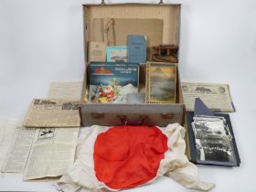 A case of ephemera and momentoes relating to the British Occupational Forces Japan, including