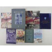 Eight books and military programmes including author signed copies of Against All Odds, Dambusters