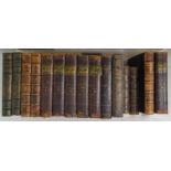 A box of books including seven volumes of History of England published by Cassells, three volumes of