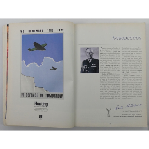 Eight books and military programmes including author signed copies of Against All Odds, Dambusters - Image 7 of 7