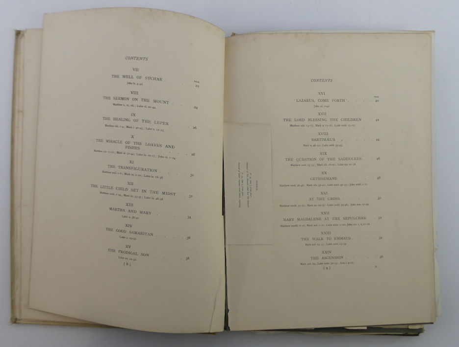 1st edition 'Scenes In The Life of Our Lord, published 1907, Hanley G.C. Moule, with coloured plates - Image 4 of 4