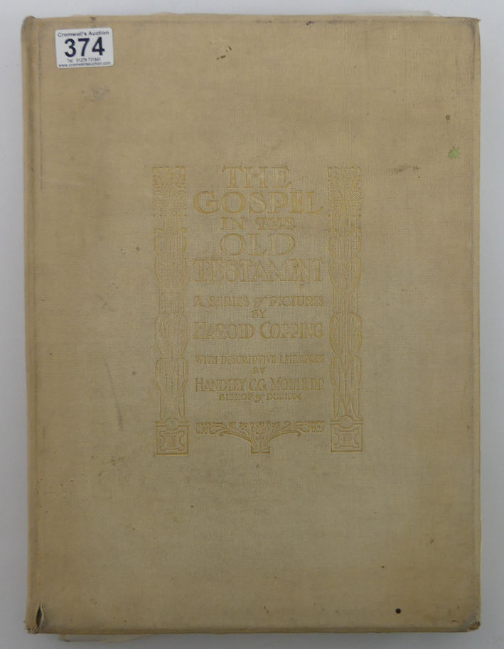1st edition 'The Gospel in the Old Testament',1908, a series of pictures by Harold Copping.