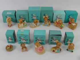 Eleven boxed Pendelfin rabbits including Crocker, Barrow and Boswell.