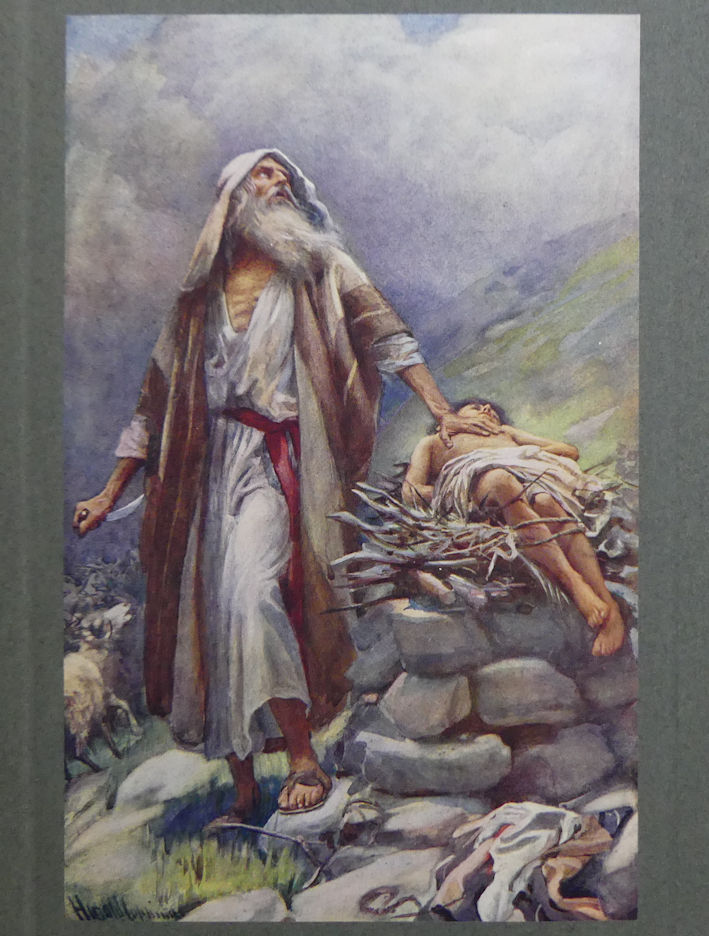 1st edition 'The Gospel in the Old Testament',1908, a series of pictures by Harold Copping. - Image 7 of 9