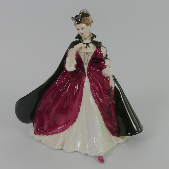 A Coalport limited edition figurine 'The Wicked Lady' 23cm.