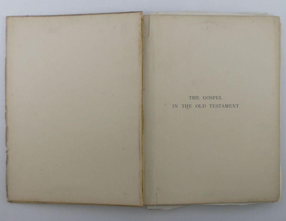 1st edition 'The Gospel in the Old Testament',1908, a series of pictures by Harold Copping. - Image 2 of 9