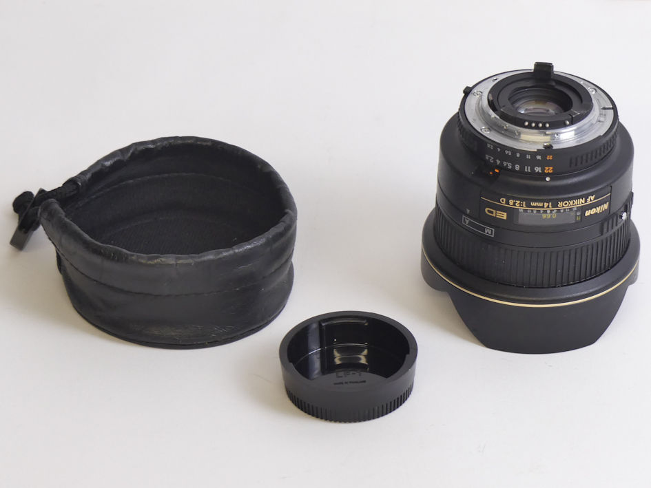 Seven Nikon lenses including AF Nikkor 14mm 1:35 - 4.5. - Image 3 of 5