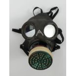 A WWII gas mask dated 25/11/1939.