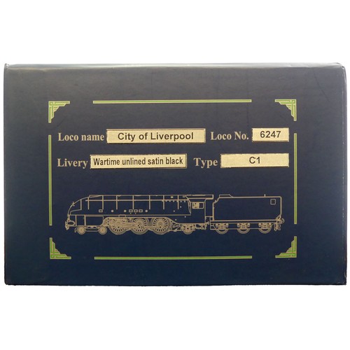 Ace trains 0 gauge 4-6-2 Coronation Pacific locomotive and tender, 'City of Liverpool' 6247. boxed. - Bild 3 aus 4