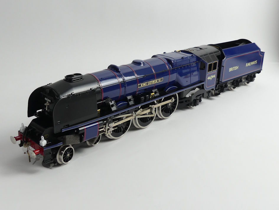 Ace trains 0 gauge 4-6-2 Duchess Pacific locomotive and tender 'King George VI', 46244 BR exp - Image 2 of 3